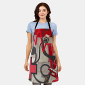 医業 エプロン (着用した状態)