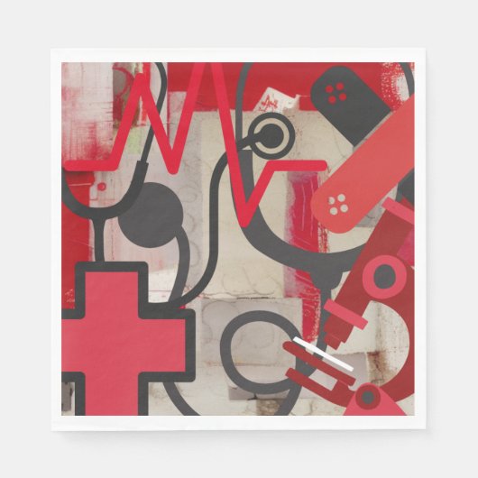 医業 スタンダードランチョンナプキン (正面)