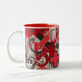 医業 ツートーンマグカップ (左)