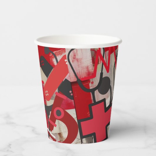 医業 紙コップ (裏面)