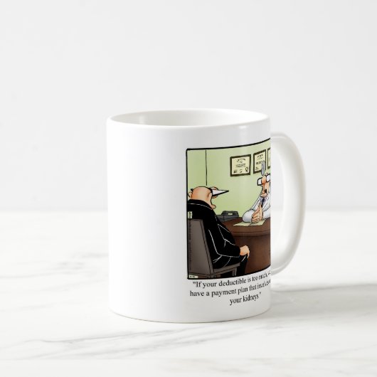 医用おもしろいユーモアのマグ・ギフト コーヒーマグカップ (正面右)