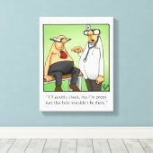 医用おもしろいユーモアキャンバスプリント芸術 キャンバスプリント (インサイチュ (ウッドフロア))