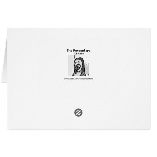 医用おもしろい体液空白のグリーティングカード (裏面横)