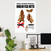 医用おもしろい訓練ポスター ポスター (ホームオフィス)