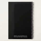 医用お洒落パーソナライズされたアポイントメント書 プランナー手帳 (裏面)