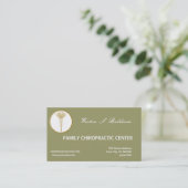 医用アポイントメントドクカスタムターカラーセージ緑 予約カード (スタンド正面)