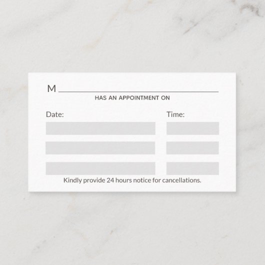 医用エレガント金ゴールドカドゥセウス上品なブラックウィングス 予約カード (裏面)