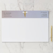 医用エレガント金ゴールドカドゥセウス白翼 ペーパーパッド (インサイチュ)