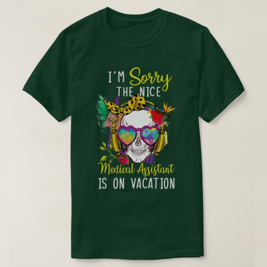 医用カッコいい助手クラシックTシャツ Tシャツ (デザイン正面)