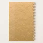 医用カドゥセウス金ゴールド プランナー手帳 (裏面)