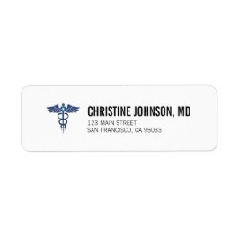 医用カドゥセウス |ドクターナース差出人住所 ラベル