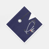 医用テーマのパーティー スタンダードランチョンナプキン (角)