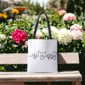 医用ナース医カスタム者の心拍聴診器 トートバッグ