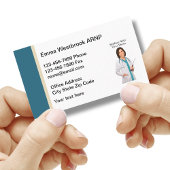 医用ナース術者写真 名刺