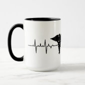 医用ハート率Mag マグカップ (左)