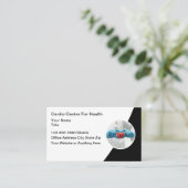 医用ハート診療放射線専門医 名刺 (スタンド正面)