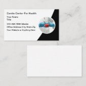 医用ハート診療放射線専門医 名刺 (正面/裏面)