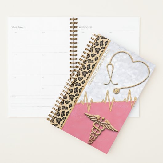 医用パーソナライズされたテーマ月次プランナー プランナー手帳 (ディスプレー)