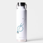 医用パーソナライズされた聴診器スワッグ ウォーターボトル<br><div class="desc">私たちのプロフェッショナル聴診器の水のボトルで水カスタム和した個人的な滞在を作る！このウォーターボトルはお洒落、聴診器をモチーフにしたデザインを備え、医療プロフェッショナルや学生、あるいは医療分野に対する感謝の気持ちを持つ人に最適。実際にパーソナルにするには、聴診器の下に名前を付け、「パーソナライズ」ボタンを使用して実用的でスタイリッシュも、独自のアクセサリを作成する。</div>