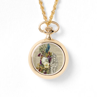 医用フローラ解剖学ポスター 腕時計