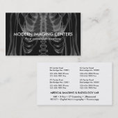 医用画像処理の放射線学の数々のな位置 名刺 (正面/裏面)