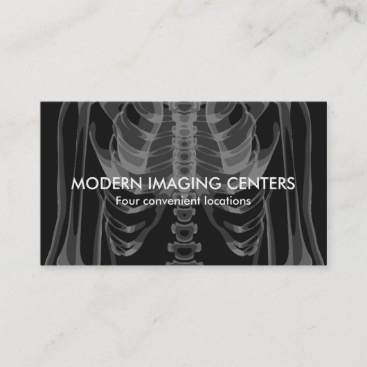医用画像処理の放射線学の数々のな位置 名刺 (正面)