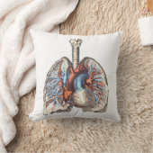 医用解剖学肺 クッション (ブランケット)