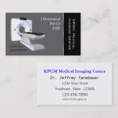 医用MRI画像 名刺 (正面/裏面)