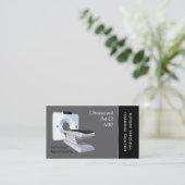 医用MRI画像 名刺 (スタンド正面)