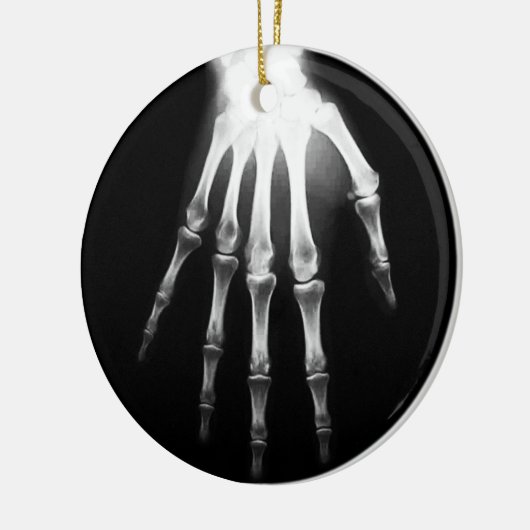 医用X線医師病院X線ハンド セラミックオーナメント (左)
