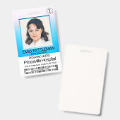 医界の写真 - 看護師 - 青 / ピンク バッジ (正面＆裏面)