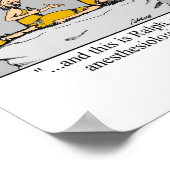 医療おもしろいプリント! ポスター (角)