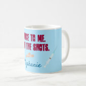 医療おもしろい個人用マグカップ コーヒーマグカップ (正面右)