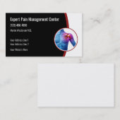 医療とう痛管理の名刺 名刺 (正面/裏面)