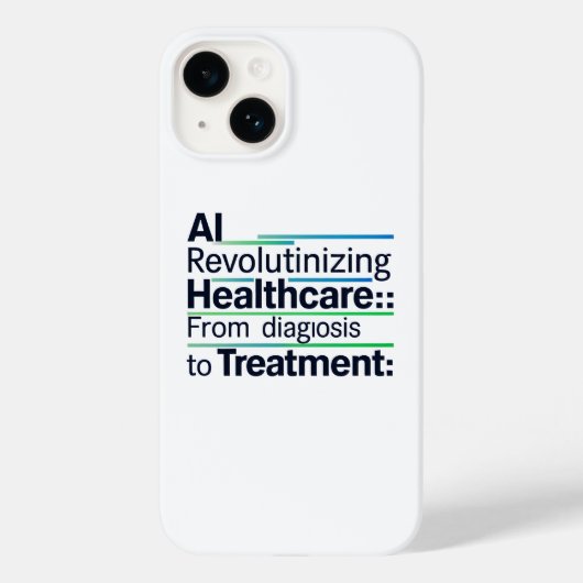 医療に革命をもたらすAI Case-Mate iPhoneケース (裏面)