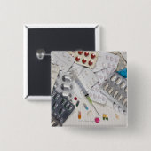 医療のトリートメントに用いられる薬物 缶バッジ (正面&裏面)