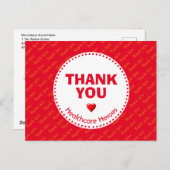 医療のヒーローたちに感謝を カスタマイズ可能 ポストカード (正面/裏面)