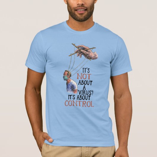 医療の自由ワクチン規制なし Tシャツ (正面)