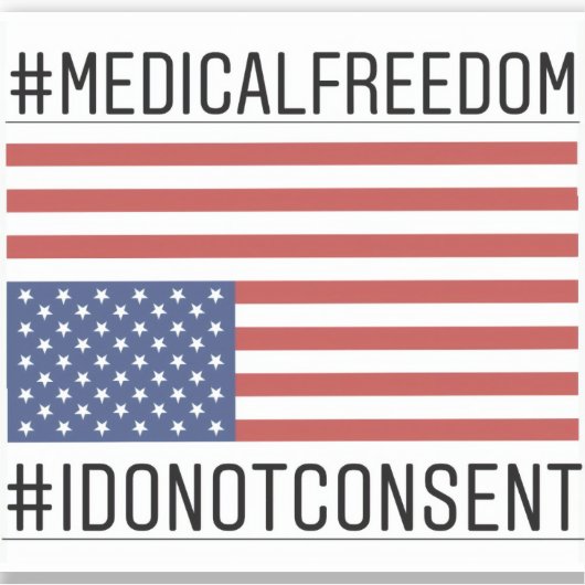 医療の自由 シール (正面)