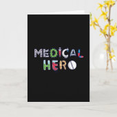 医療の英雄 カード (黄色い花)