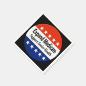 医療を拡大してシニア・ヘルス・ナプキンをサポート スタンダードカクテルナプキン (角)