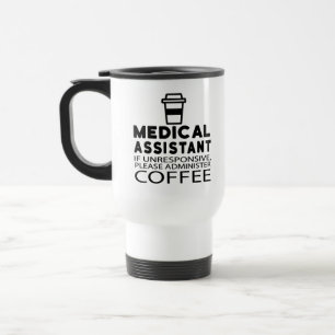 医療アシおもしろいスタント·コーヒー愛好者カフェインCMA トラベルマグ