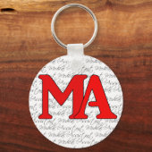 医療アシスタントのキーチェーン キーホルダー (正面)