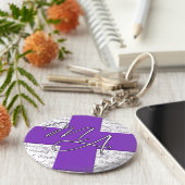 医療アシスタントのキーチェーン キーホルダー (側面)