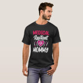 医療アシスタントのママ 看護師 支援J Tシャツ (正面フル)