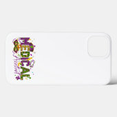 医療アシスタント - マルディグラス Case-Mate iPhoneケース (裏面 (横))