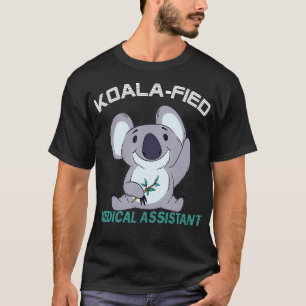 医療アシスタントKoalafied Qualified MA Tシャツ