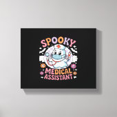 医療アシス不気味タントカワイハロウィーン必須 キャンバスプリント (正面)