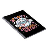 医療アシス不気味タントカワイハロウィーン必須 ノートブック (右側)