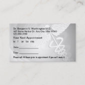 医療アポイントメントカード 予約カード (正面)